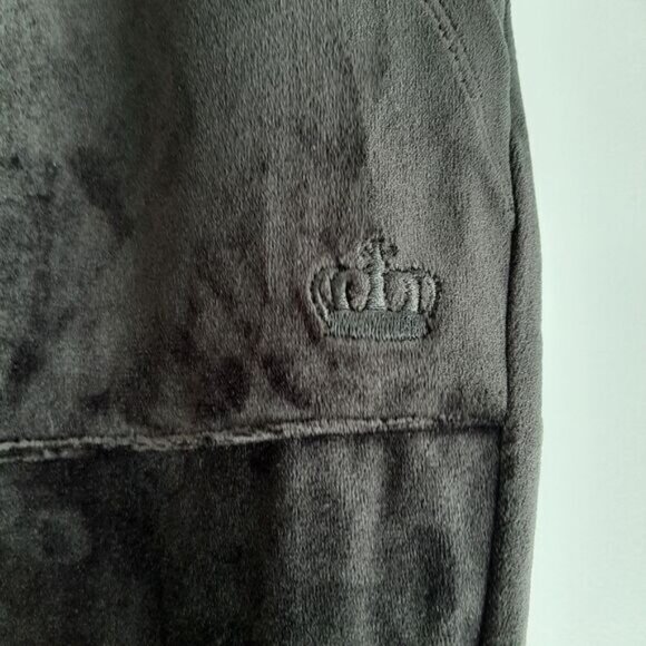 JUICY by Juicy Couture Velvet Soft & Comfy Sweatpants Lounge Pants Black… - Picture 6 of 11